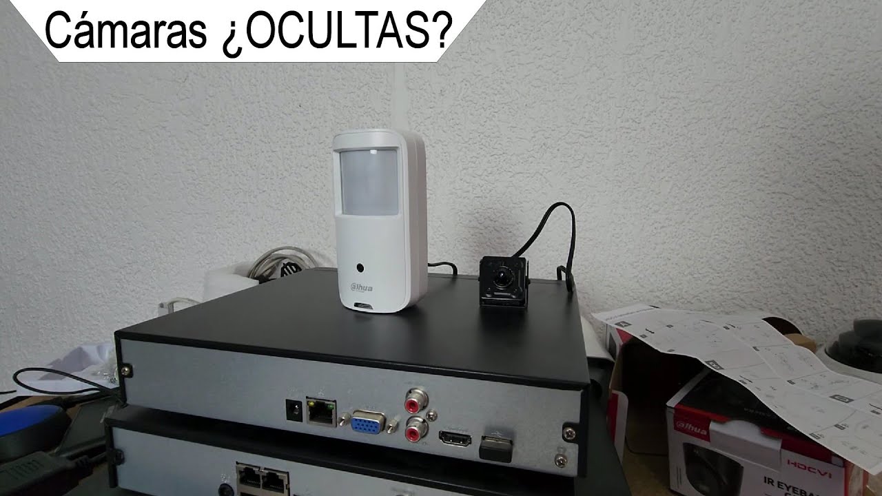 Cámaras de ocultas ¿Cómo se instalan HUM3201B-P - YouTube