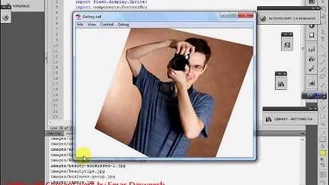 3D Gallery using Actionscript 3.0 and Flash CS5 [Part 1] & code for [Part2]