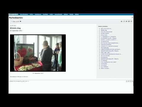 Video: Sådan Oprettes En Forside