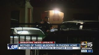 Mother of three murdered in Phoenix home