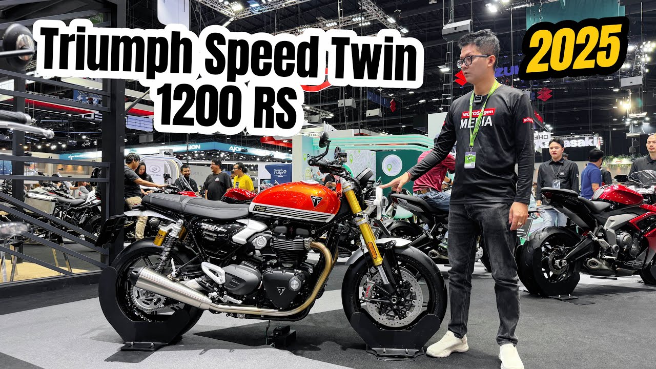 Triumph Speed Twin 1200 RS 2025 đánh giá xe kèm giá bán