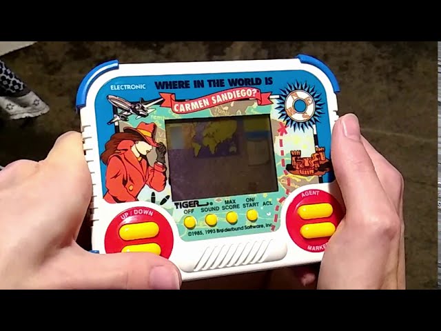 Carmen Sandiego - Handheld Computer Game 