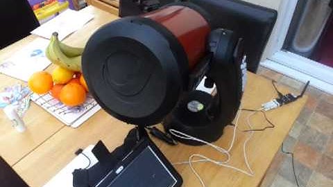 Bluetooth telescope control from Samsung galaxy.