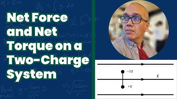 Net Force and Net Torque on a Two-Charge System