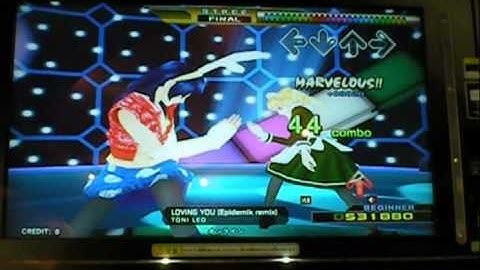 DDRX: LOVING YOU (Epidemic remix) Dance Exibition