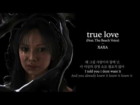 XAXA - true love (Feat. 비치보이스) Lyric Video