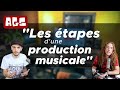 Les tapes dune production musicale