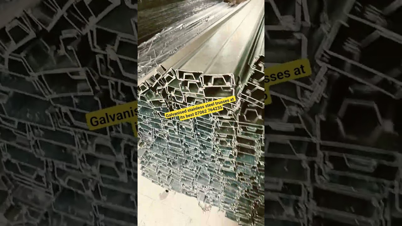 We Supply Galvanized Stainless Steel Trusses