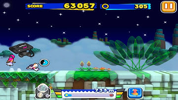 Sonic Runners - Rouge Gameplay