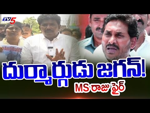 TDP MLA MS Raju Strong Counter to MLA YS Jagan | AP Political News | TV5 News - TV5NEWS