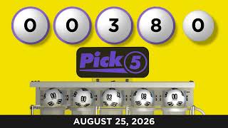 Maryland Lottery Evening 08/25/2026