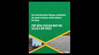 History Of Jews In Jamaica 