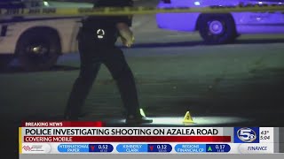 Mobile Police investigate shooting at Azalea Pointe Apartments