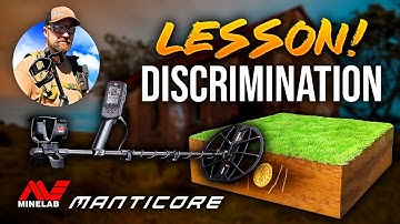 Minelab Manticore Discrimination EXPLAINED - Tips