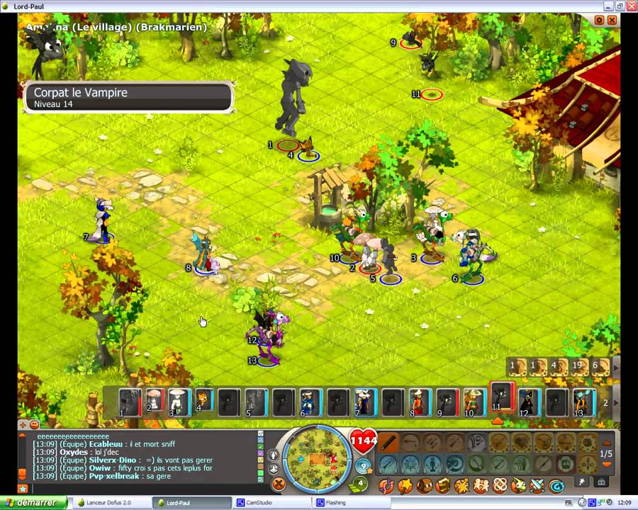 DOFUS le combat du serveur Ulette contre la malediction