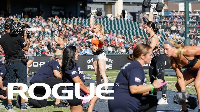 Rogue Fitness - Strongman's Fear. Teams tackle the Rogue