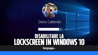 Come disattivare la schermata di blocco in Windows 10 screenshot 2