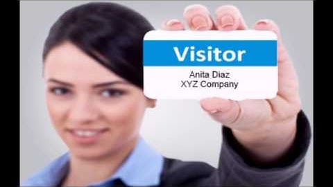 Visitor Management System Software Overview - Touch Point _01