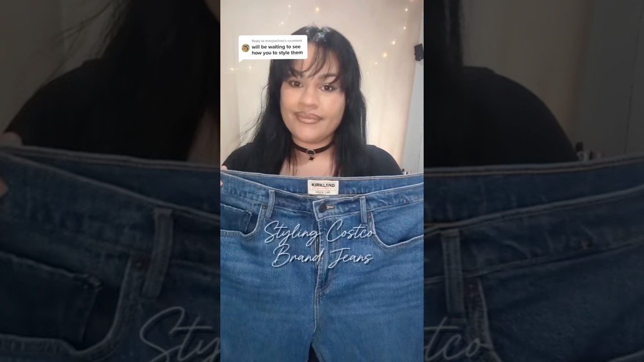Costco Jeans? 🤨Easy everyday style. 