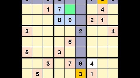 How to Solve Washington Times Sudoku Difficult October 20, 2022