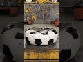 What happens when a soccer ball faces the ultimate hydraulic press challenge? ⚽💥 Watch till the end
