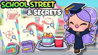 NEW UPDATE SCHOOL STREET & SECRET !! AVATAR WORLD | PAZU