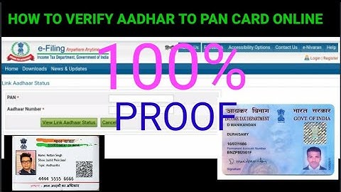 How To Check Status If PAN Already Link With AADHAR IN Hindi  16 February 2021