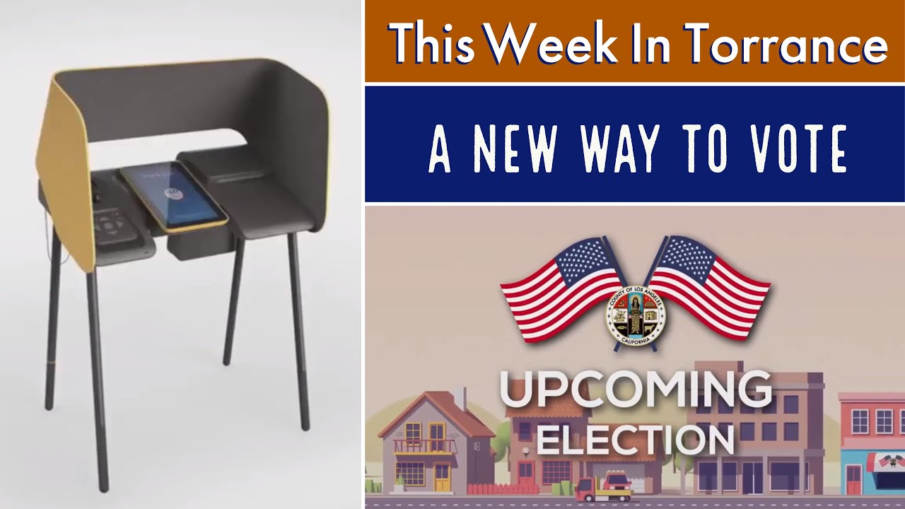 Torrance Demonstrates New Voting Machines | This Week In Torrance 4.20