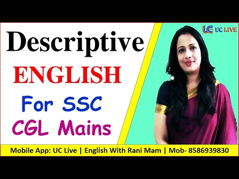 Descriptive English By Rani Mam