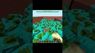 Diamond Golem vs Mutant Zombie..#minecraft #shorts
