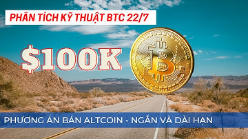 Phân Tích Kỹ Thuật BTC 22/07 - View Dài Hạn Của Bitcoin - Và Kế Hoạch Ngắn Hạn với Altcoin