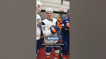 Islanders Prospects Share Their Go To Bagel Orders 2025 Development Camp 