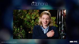 Zendaya Interviews Hunter Schafer & Sam Levinson - Euphoria WGA Panel | HBO|FYC