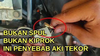 INI DIA Penyebab Aki Motor Tidak Mengisi Selalu Drop