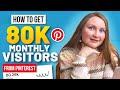 How to use pinterest to drive traffic to your website or blog  i get 80kmo outbound clicks