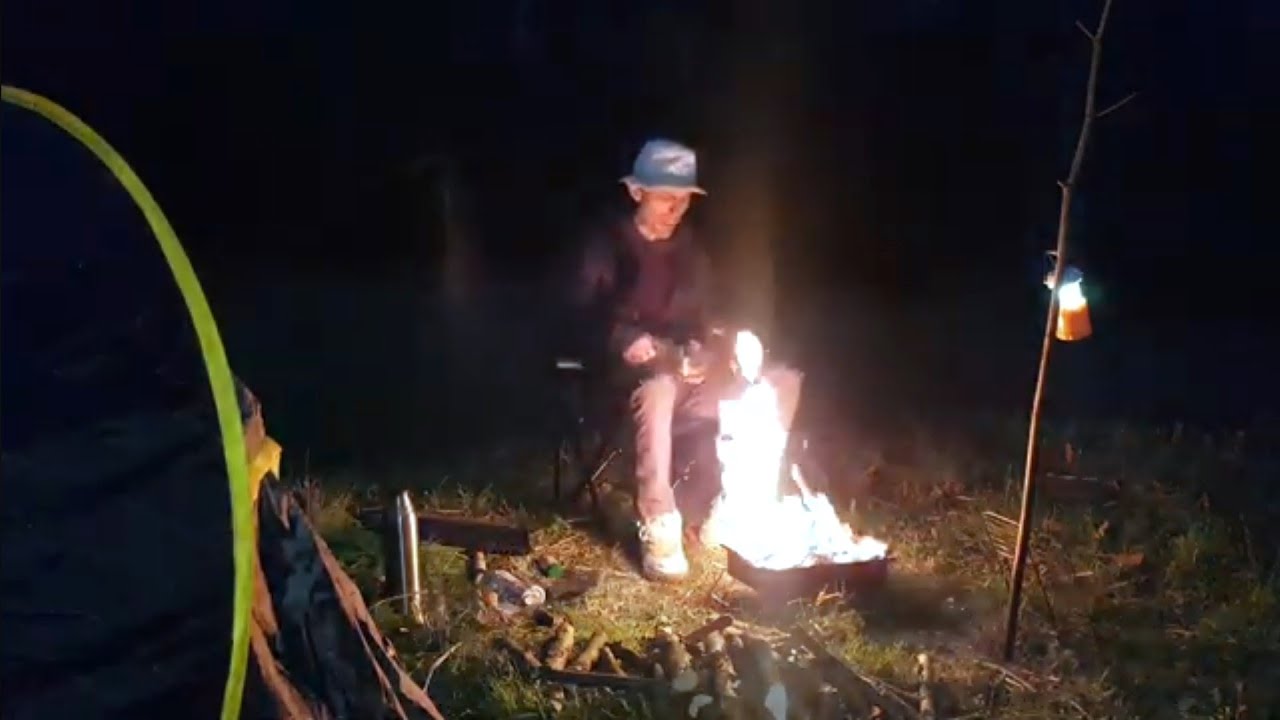 I Spent 24 Hours In The Forest Alone - YouTube