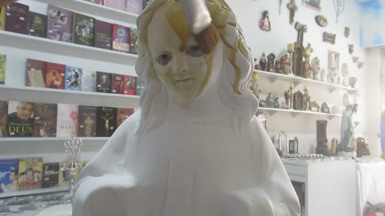 Revitalização, harmonização e trabalho de pintura da Imagem de Sant'Ana