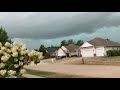 Iowa Derecho approaching