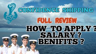 CONFIDENCE SHIPPING CO. PVT. LTD !! FULL DETAILS !! HOW  TO  JOIN,  SALARY &  BENIFITS !! APPLY NOW screenshot 5