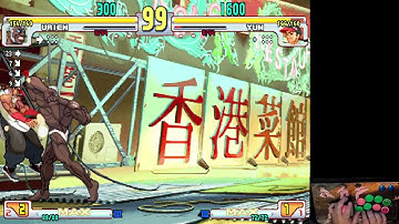 Urien v Yun TTTH (Triple Tackle Headbutt)