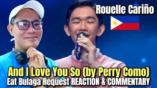 Rouelle Cariño - And I Love You So - Eat Bulaga Request REACTION