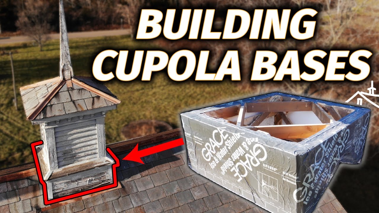 Building The Bicentennial Barn Cupola Bases - Cupolas #1 - YouTube