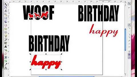 Create Inlaid Vinyl Decal Word Cutouts using Inkscape For A ScanNCut (Any Model)