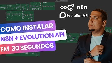 Como Instalar n8n + Evolution API em 30 Segundos ⚡ NOVO MÉTODO