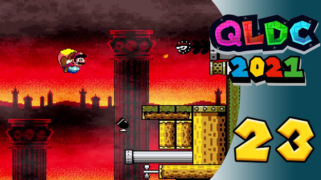 Questionable Level Design Contest 2021 [SMW-Hack] - Part 23 - Alles bleibt unsichtbar