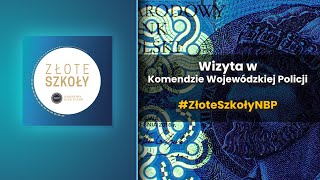 Wizyta w KWP na spotkaniach o zabezpieczeniach polskich banknotów