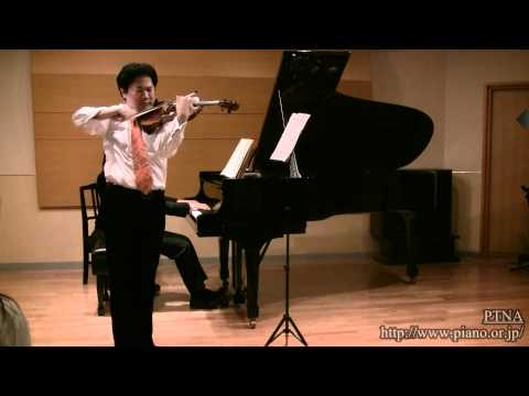 ブラームス／ヴァイオリン・ソナタ　第2番　イ長調 第3楽章,Op.100