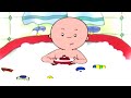 Caillou Magyar | Caillou Fürdik | Caillou összeállítás | Rajzfilmek gyerekeknek