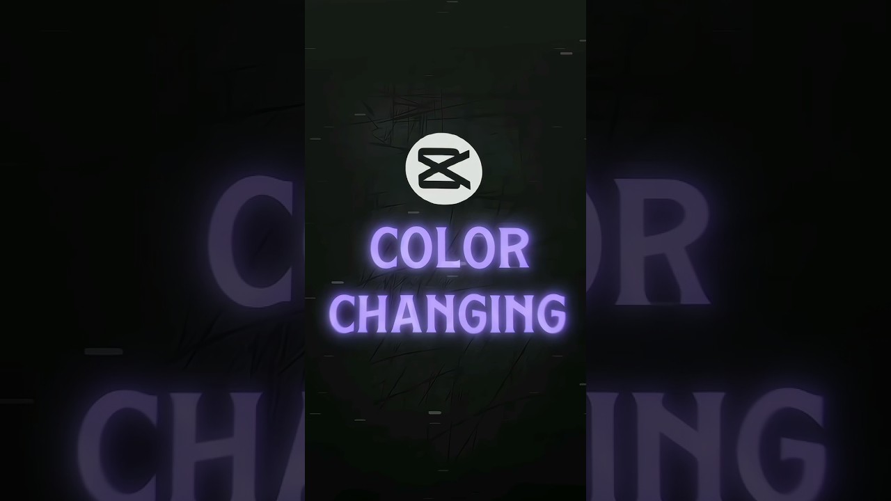 CapCut | Color Changing Text Tutorial 🔥💀 | #tutorials #shorts