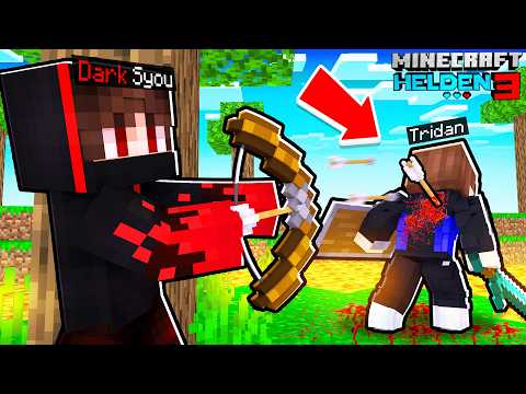 DARK SYOU FINALLY ATTACKS TRIDAN! THE END in Minecraft Heroes 3?